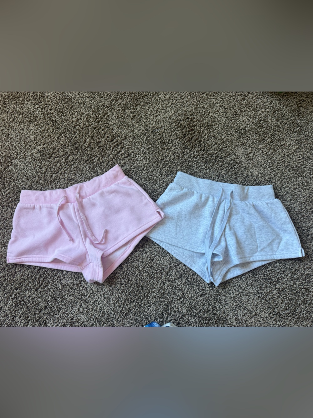 Women's Double-Pack Athletic Knit Shorts - Pink & Light Gray
